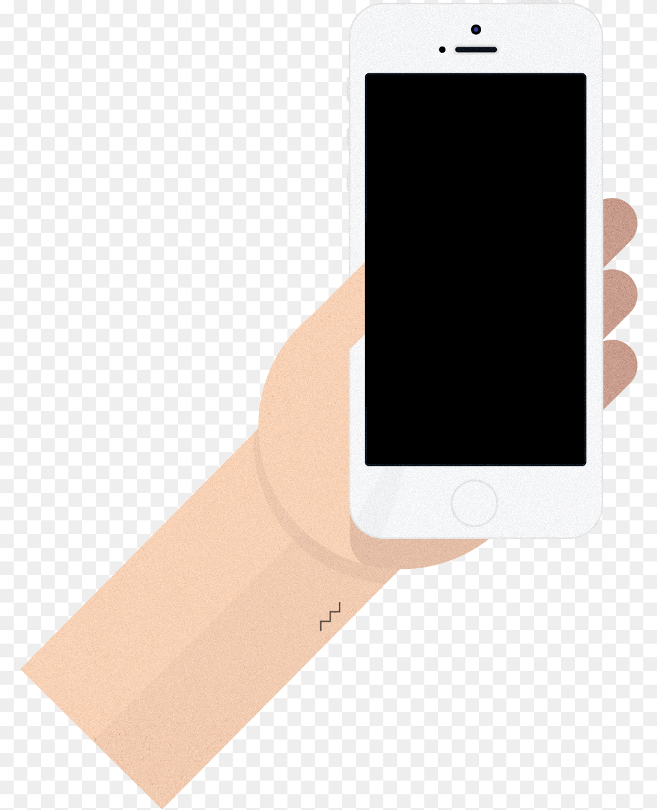 Phone Hand Flat Design Smartphone, Electronics, Mobile Phone, Person Png Image