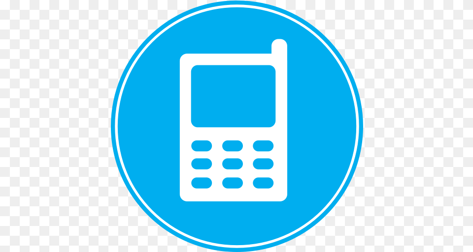 Phone Icon Blue 4 Pacific Gas And Electric Company, Electronics, Mobile Phone, Disk Free Transparent Png