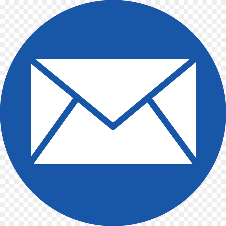 Phone Icon Circle Ltblue Blue Mail Icon, Envelope, Airmail, Disk Free Transparent Png
