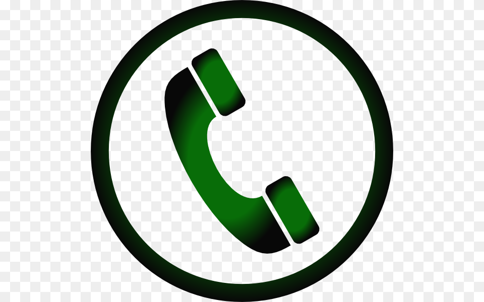 Phone Icon Clip Art Green Phone Icon, Symbol, Recycling Symbol, Smoke Pipe Free Png Download
