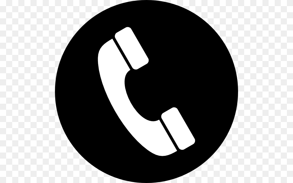 Phone Icon In A Circle, Disk, Symbol, Text, Number Free Png