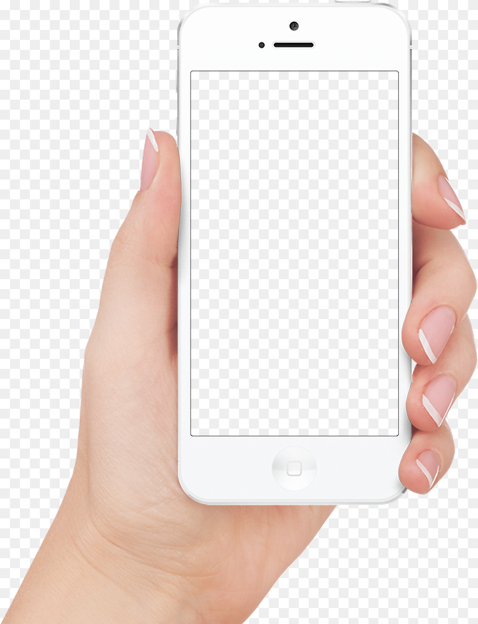 Phone In Hand Hand Holding Iphone Transparent Background, Electronics, Mobile Phone Free Png Download
