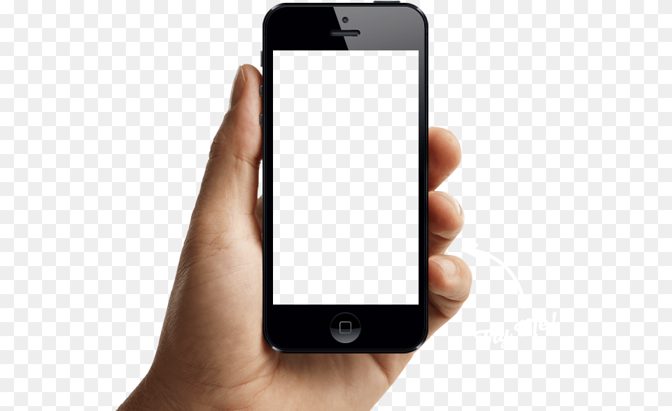 Phone In Hands Image With No Mobile On Hands, Electronics, Iphone, Mobile Phone Free Png