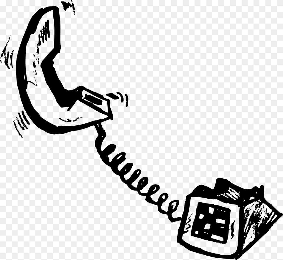 Phone Line Clip Art, Gray Png Image
