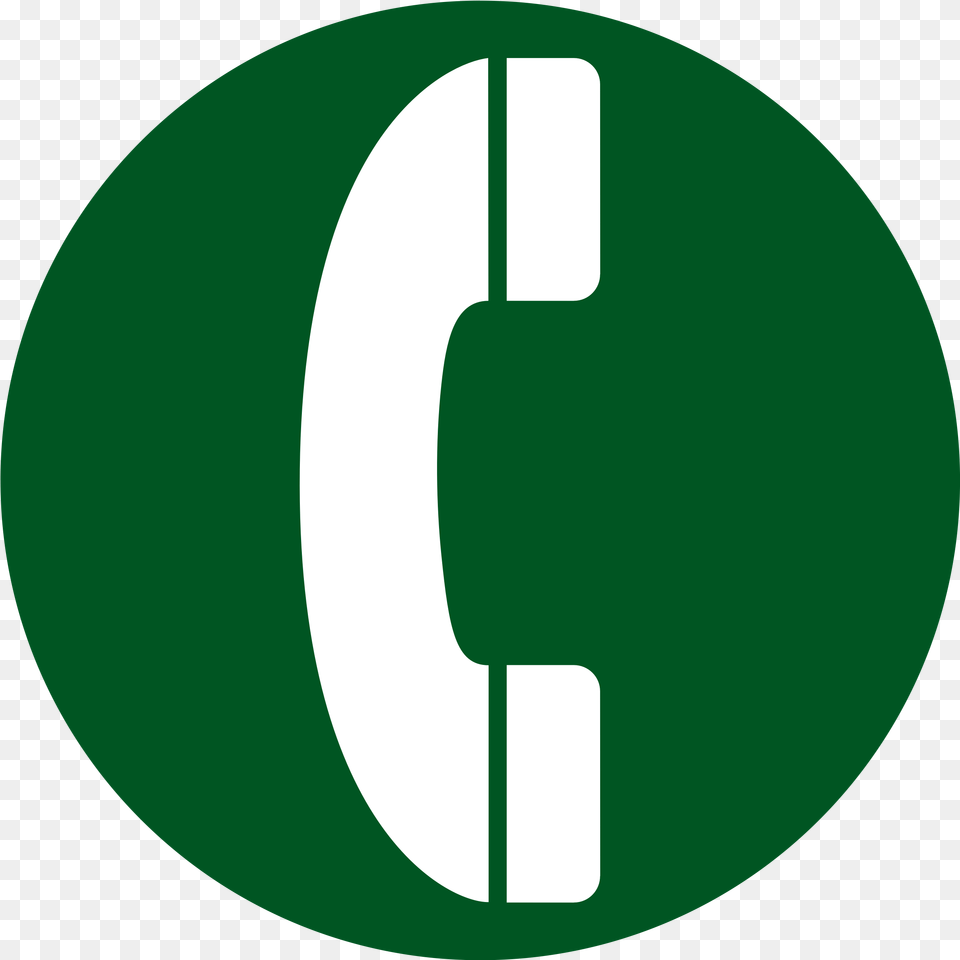 Phone Logo Background 2 Dark Green Phone Icon, Symbol, Number, Text, Disk Free Transparent Png
