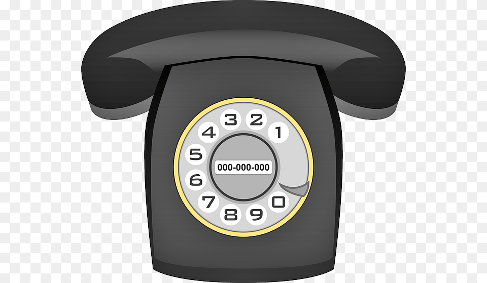Phone Rotary, Electronics, Dial Telephone Free Png