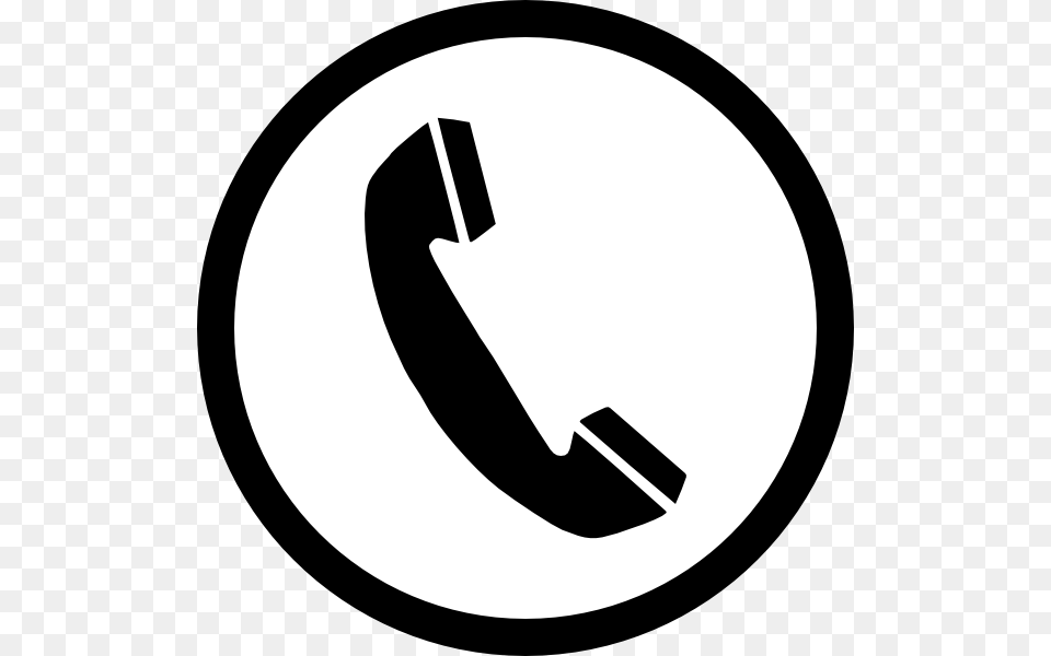 Phone Sign, Symbol, Text Png Image