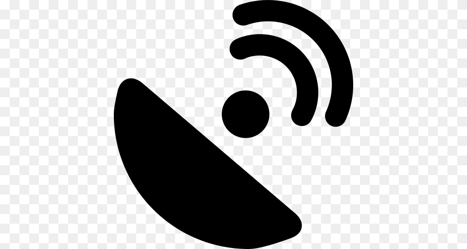 Phone Signal Symbol Icon, Gray Png Image