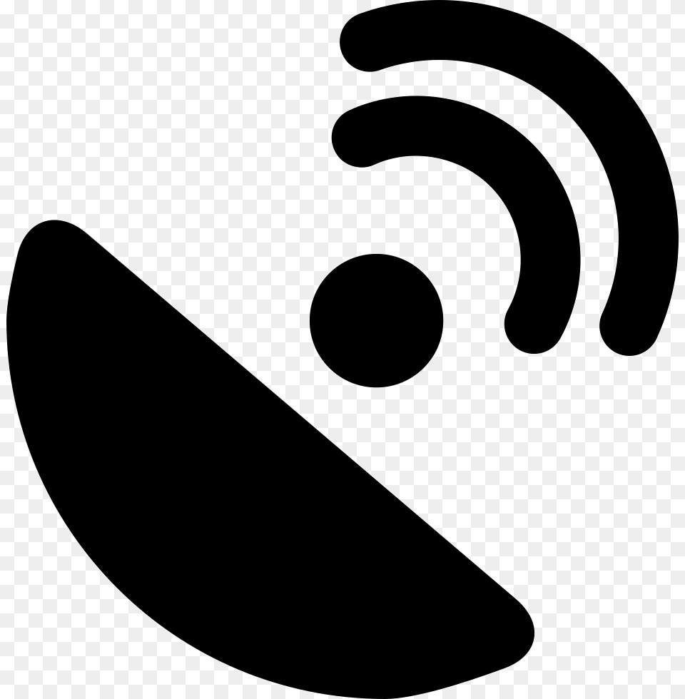 Phone Signal Symbol Icon Stencil, Disk Free Png Download