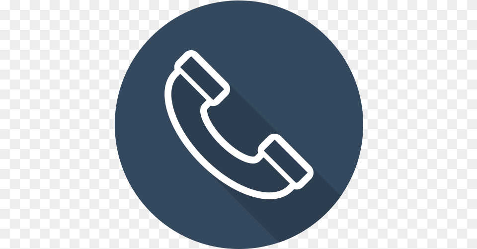Phone Telephone Call Icon Of Modern Web Telephone, Disk Free Png
