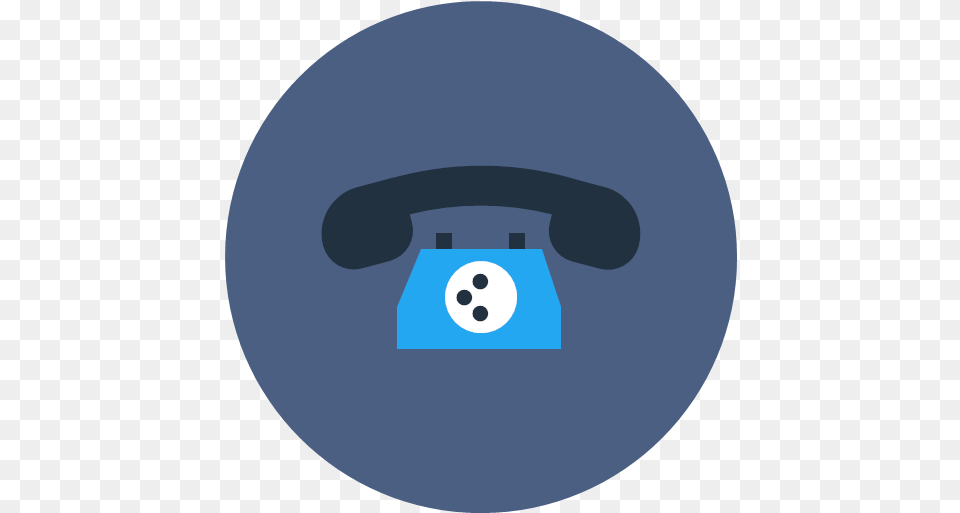 Phone Telephone Icon Blue, Electronics, Disk Free Png Download