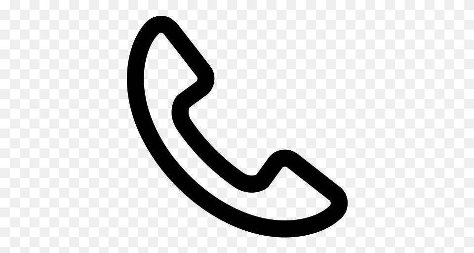 Phone Telephone Icon With And Vector Format For Gray Free Png Download