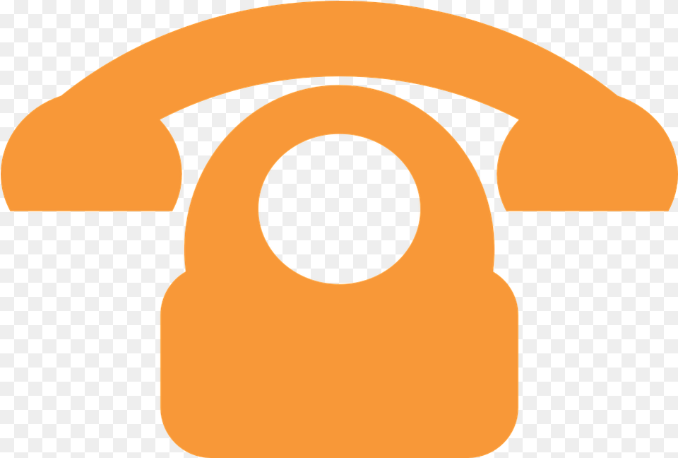 Phone Vector Icon Orange Yellow Phone Logo, Disk Free Transparent Png
