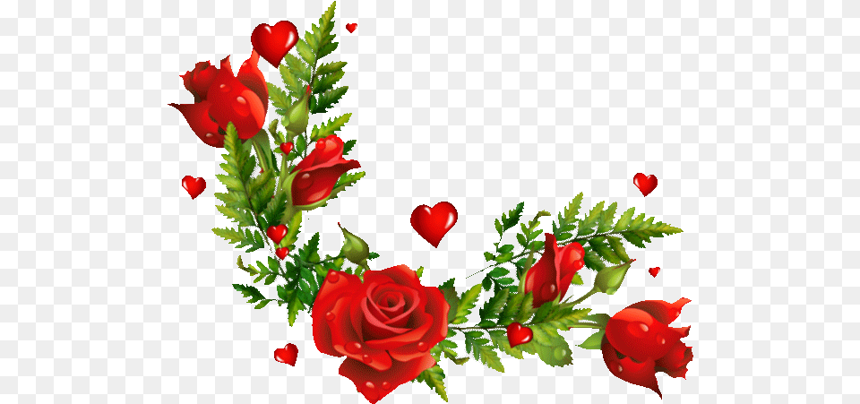 Phone Wallpaper Flower Border Flower Red Rose Corner, Flower Arrangement, Plant, Flower Bouquet, Petal Png Image