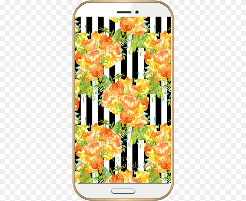 Phone Wallpaper Harvest Stripe Mobile Phone Case, Art, Floral Design, Graphics, Pattern Png Image