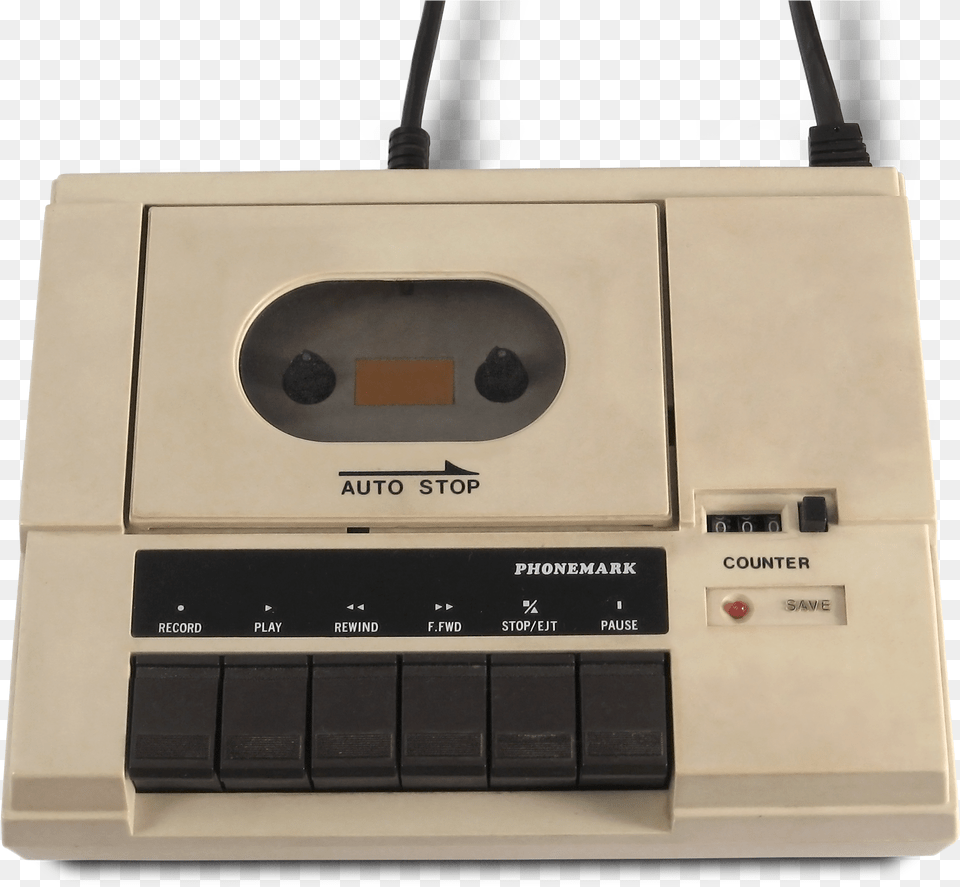 Phonemark Atari Data Recorder Phonemark Pm, Electronics, Tape Player, Cassette Player Free Png