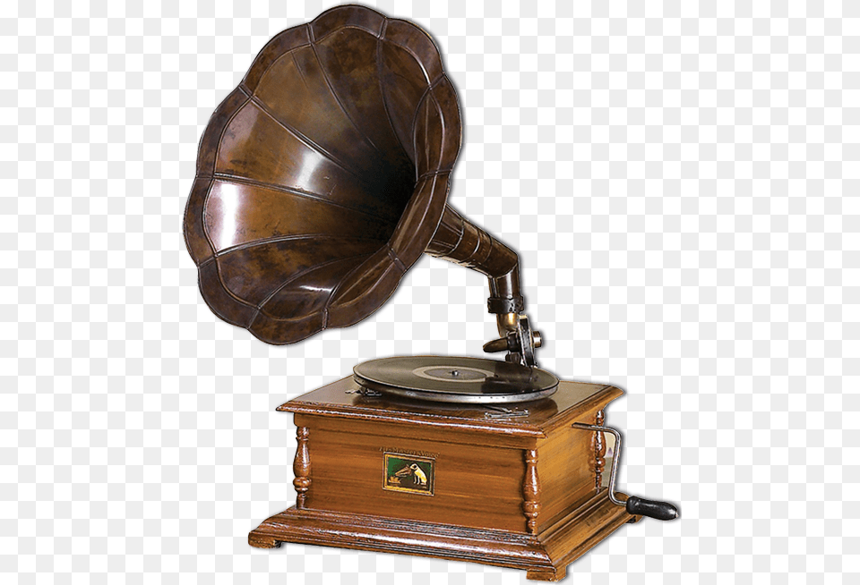 Phonograph Benzara Wood And Metal Gramophone Free Png Download