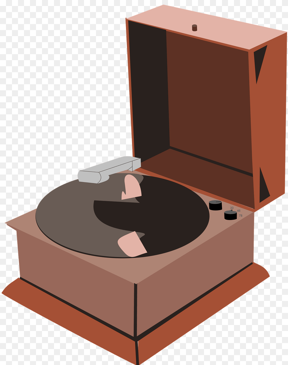 Phonograph Player Clipart, Mailbox Free Png