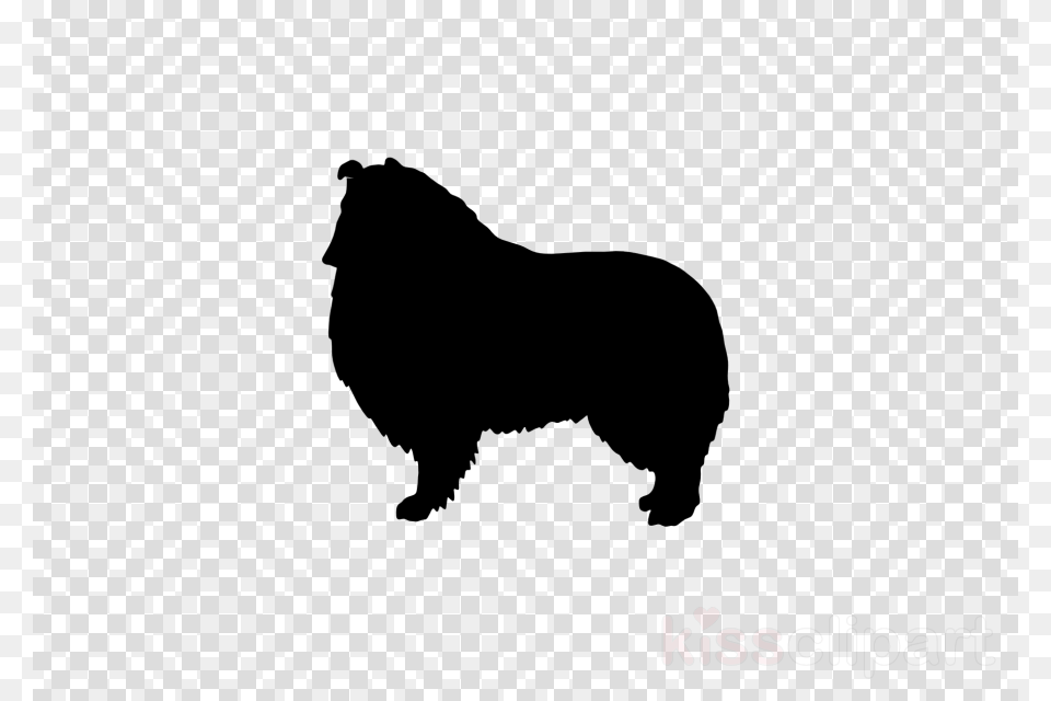 Phonograph Record Clipart Dog Breed Rough Collie Border Planet Alpha Channel, Silhouette, Logo Free Png