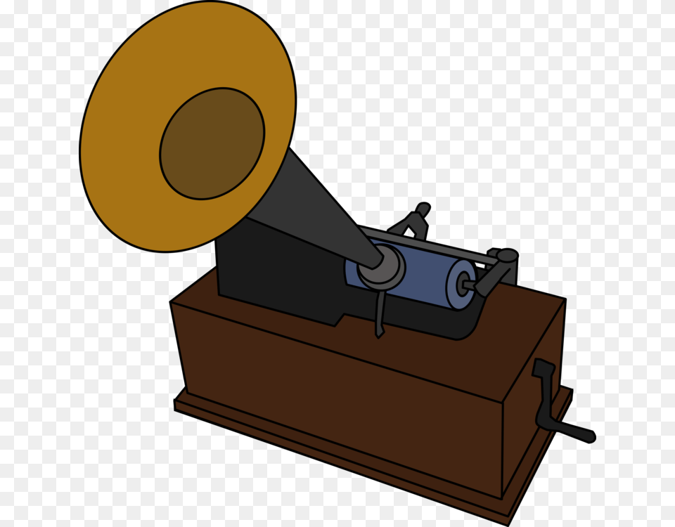 Phonograph Record Phonograph Cylinder Disc Jockey Sound, Cannon, Weapon Free Png Download