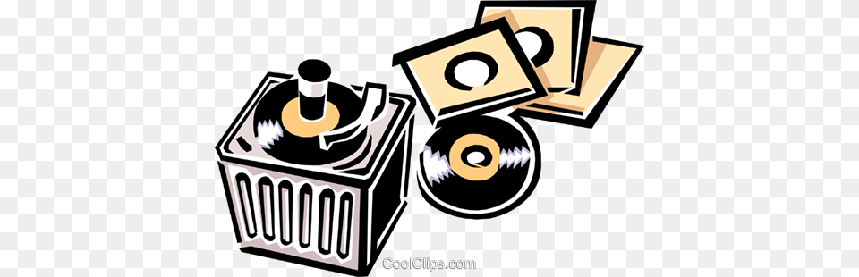 Phonographrecords Royalty Vector Clip Art Illustration Free Png