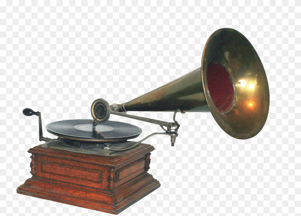 Phonographs Were Hand Types Of Trombone, Musical Instrument, Brass Section, Horn Png Image