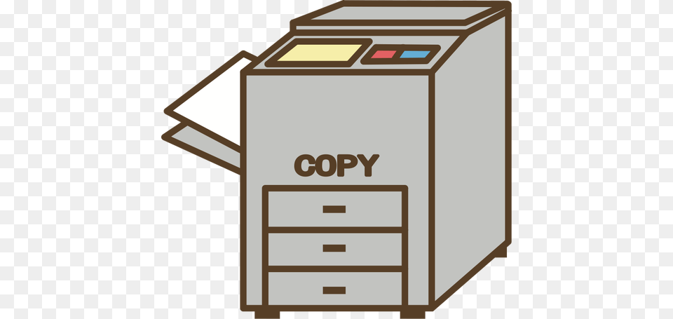 Photcopy Machine, Drawer, Furniture, Computer Hardware, Electronics Free Png Download