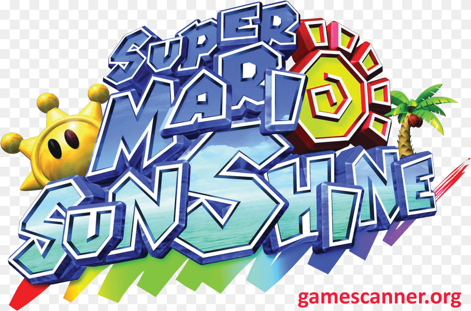 Photo 157 Of 186 Video Game Logos Super Mario Sunshine Arcade 2, Art, Graffiti Png Image