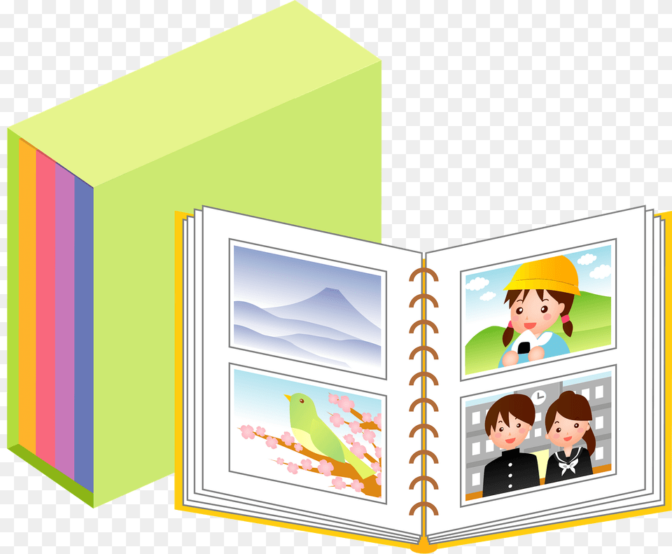 Photo Album Clipart, Publication, Book, Person, Baby Free Png