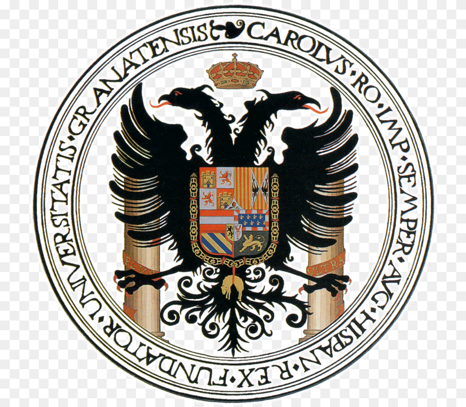 Photo All Sizes University Of Granada, Emblem, Symbol, Logo, Person Png Image