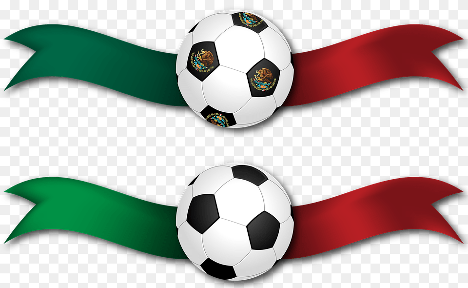 Photo Ball Mexico Banner Soccer Italy Ribbon Football, Soccer Ball, Sport Free Png