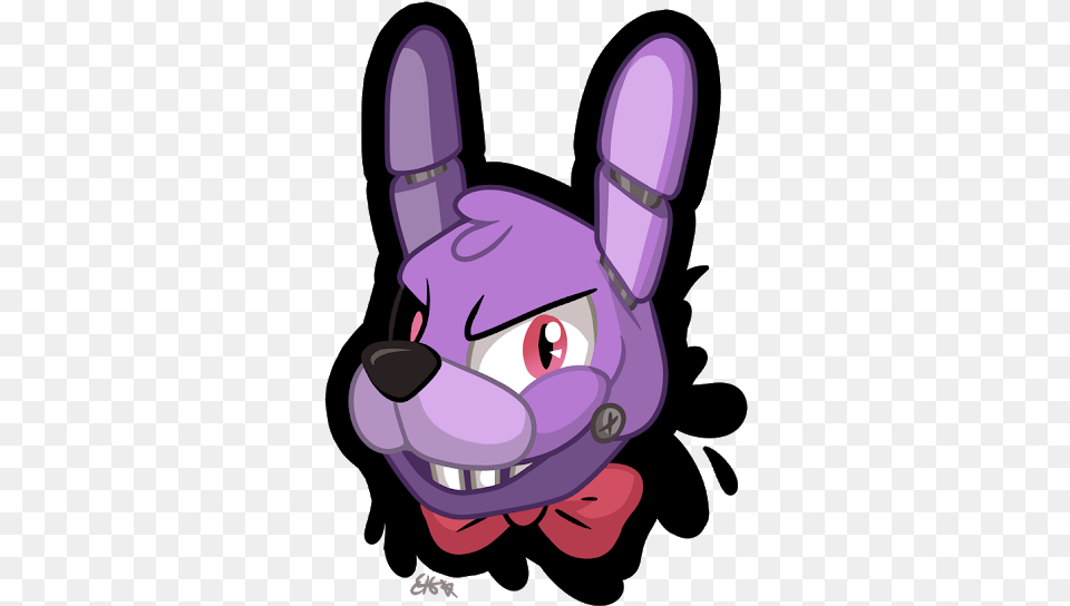 Photo Bonnie The Bunny Art, Purple, Book, Comics, Publication Free Png