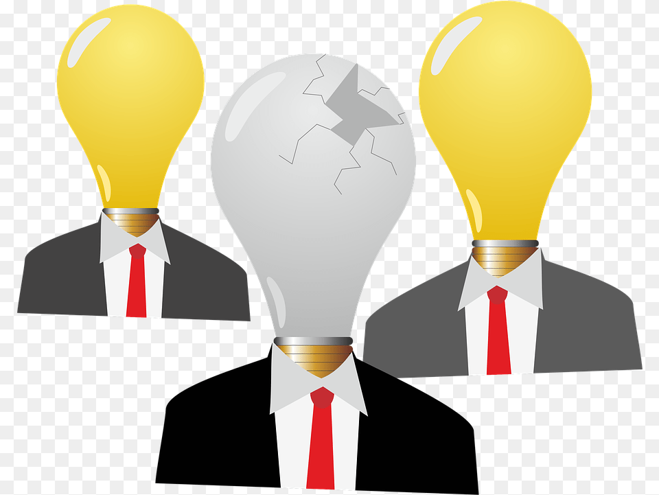 Photo Burnout Idea Light Bulbs Brainstorming Stress Burnout, Lightbulb, Lighting, Person Png Image