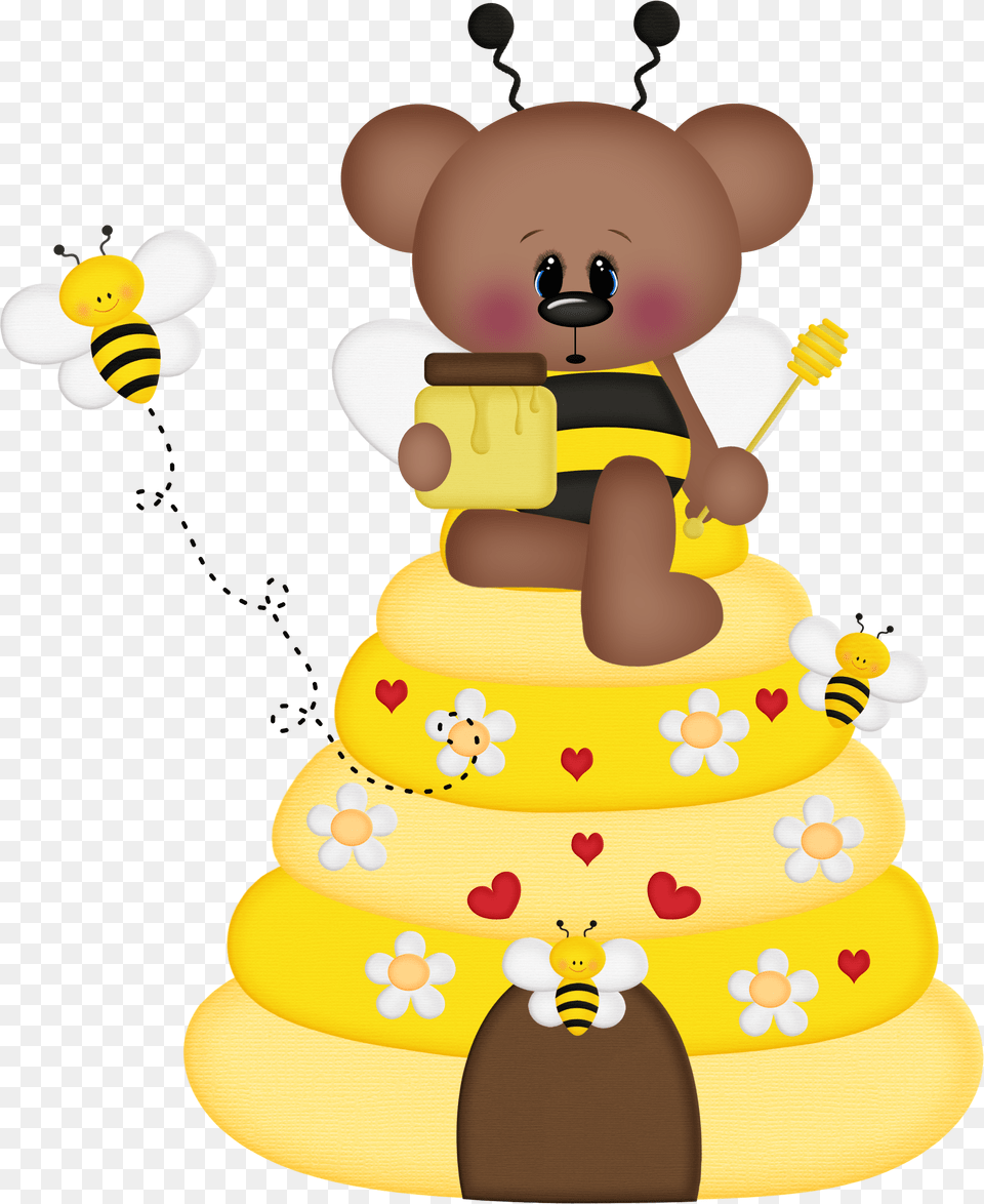 Photo By Daniellemoraesfalcao Colmeia Da Abelhas Desenho Eva, Birthday Cake, Cake, Cream, Dessert Free Png