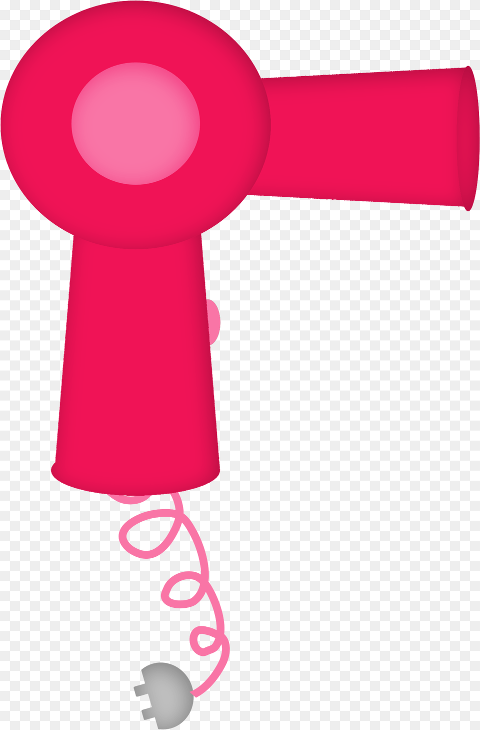 Photo By Rosimeri Pink Blow Dryer Clip Art, Appliance, Device, Electrical Device, Blow Dryer Png Image