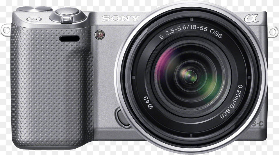 Photo Camera Image For Download Sony Alpha Nex, Digital Camera, Electronics Free Transparent Png