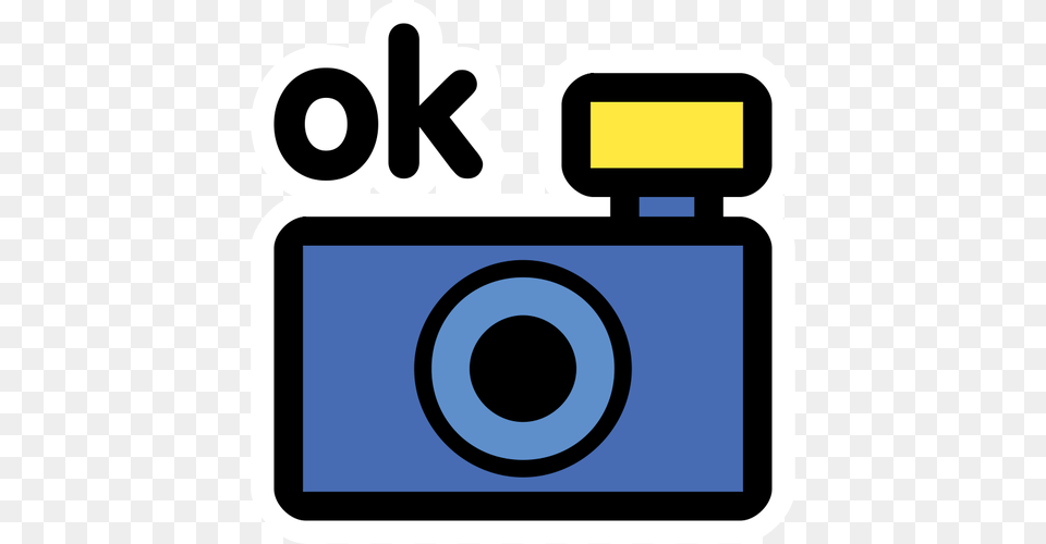 Photo Camera Ok Icon Vector Clip Art, Electronics, Digital Camera Free Transparent Png