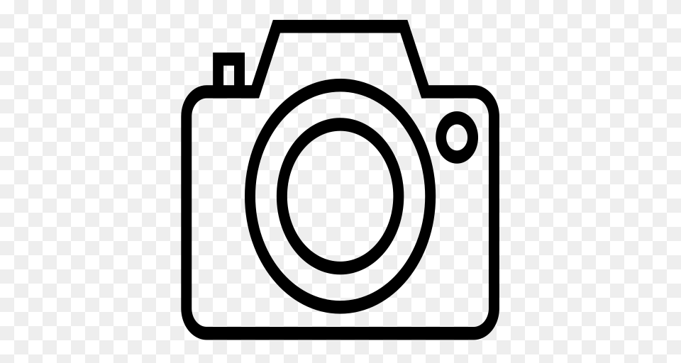 Photo Camera Photo Pic Icon With And Vector Format For, Gray Free Transparent Png