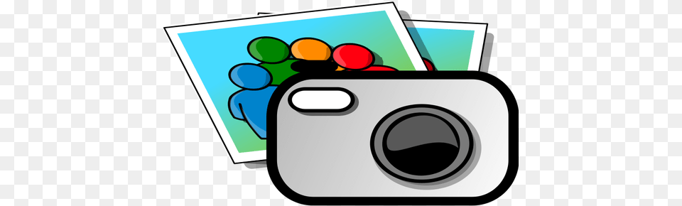Photo Camera Vector Illustration, Digital Camera, Electronics Free Transparent Png