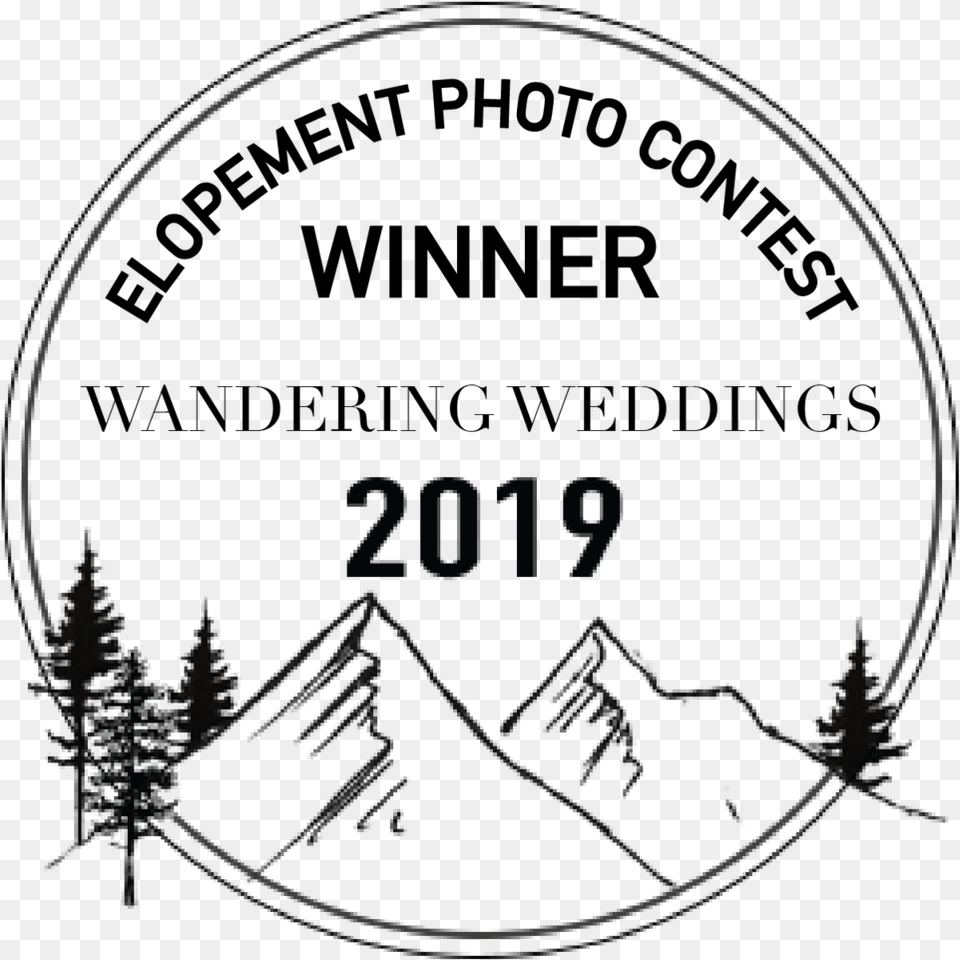 Photo Contest Winner Badge Wandering Weddings Vanitytrove, Fir, Plant, Tree, Pine Free Png
