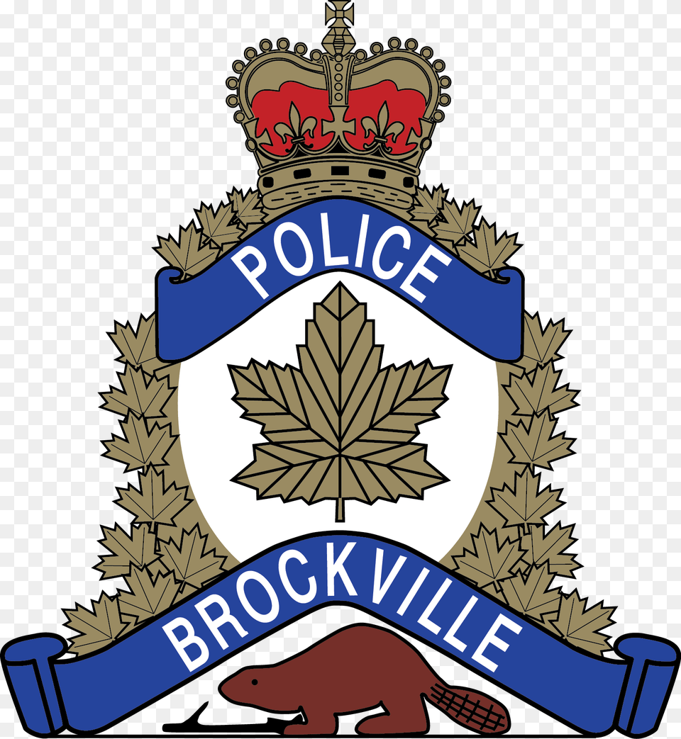 Photo Credit Supplied Brockville Police Logo, Badge, Symbol, Dynamite, Weapon Png