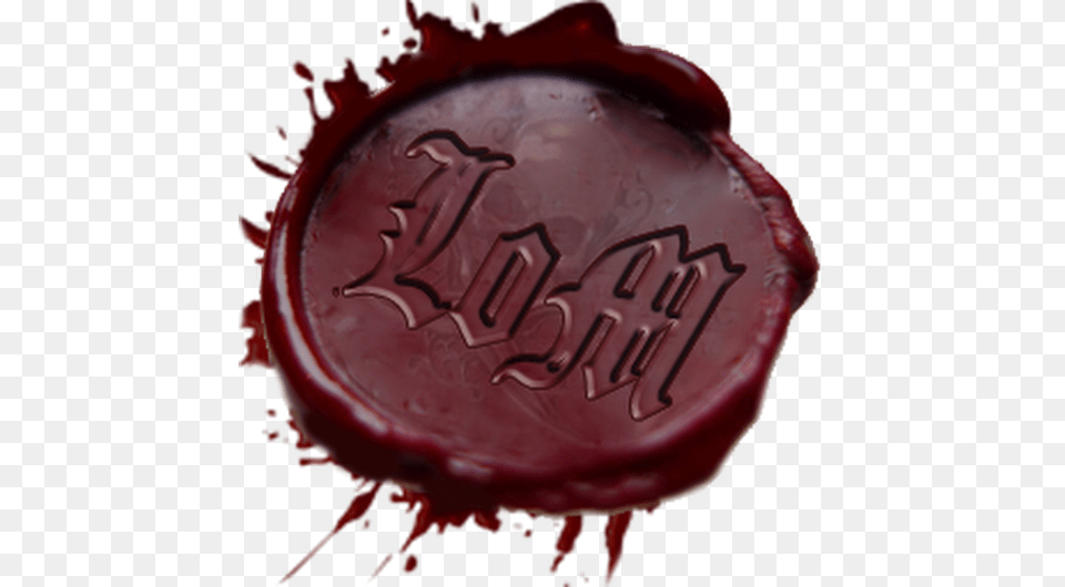 Photo Crimson Screen Horror Film Fest, Wax Seal Png Image