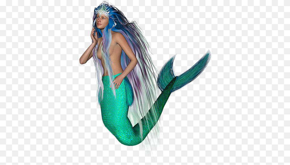Photo Fairy Tales Mermaid Tail Mermaid Mythical Mermaid, Adult, Female, Person, Woman Png