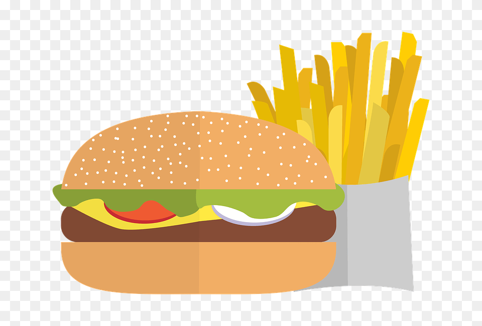 Photo Fastfood Cheese Beef Food Burger Chips Pommes, Bulldozer, Machine, Fries Free Png Download