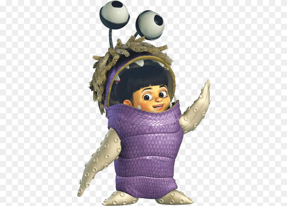 Photo Fmstfib02 Boo From Monsters Inc, Purple, Baby, Person, Electronics Free Png Download