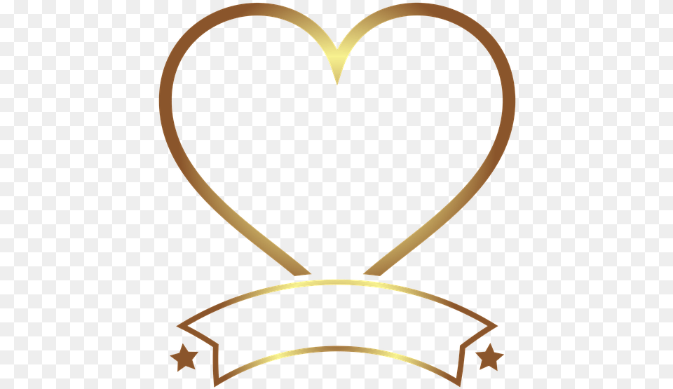 Photo Frame Gold Heart Oval Transparent Background Gold Frame, Bow, Weapon, Logo, Symbol Png