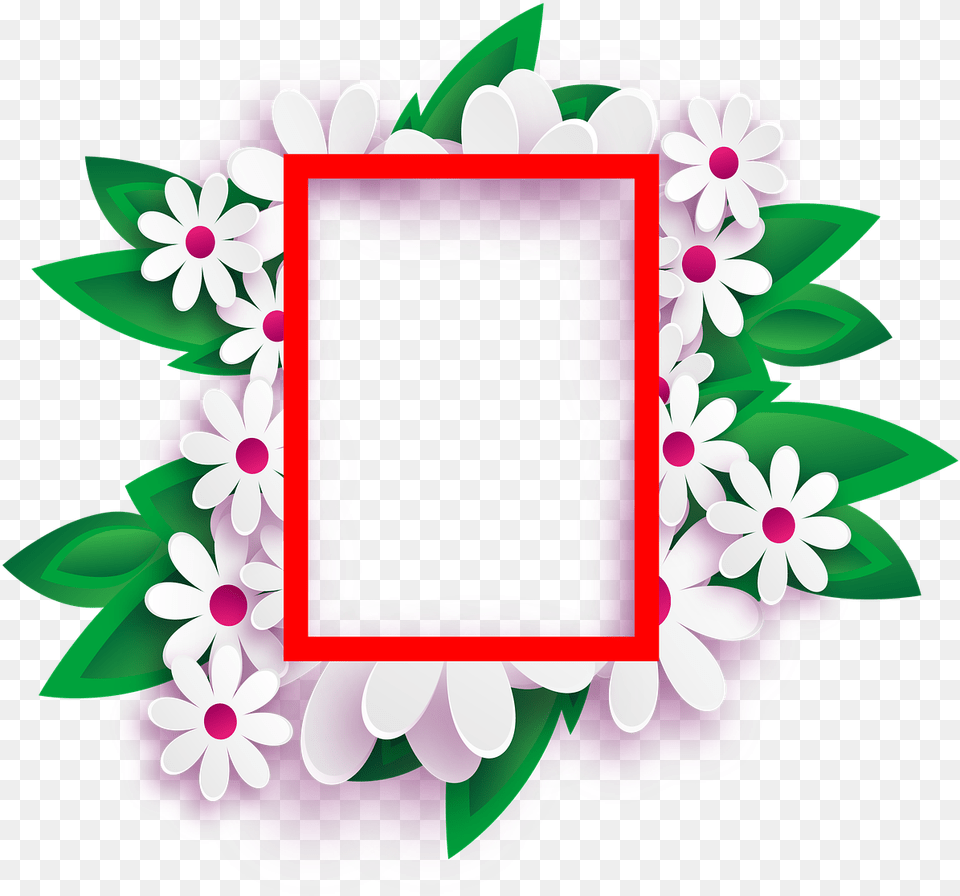 Photo Frame Transparent Background Transparent Background Beautiful Frames, Flower, Plant, Flower Arrangement, Dahlia Free Png Download