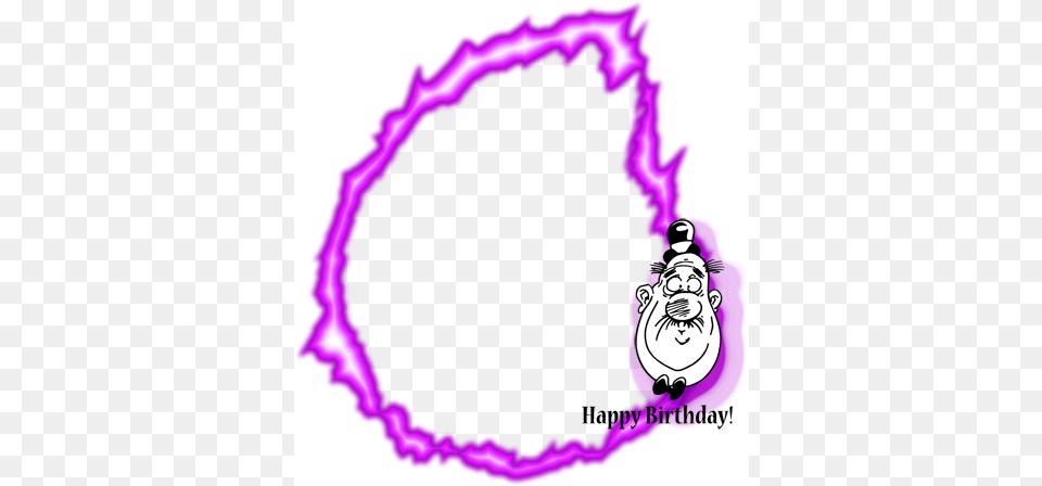 Photo Frames Happy Birthday From Old Man, Purple, Ammunition, Grenade, Weapon Free Png