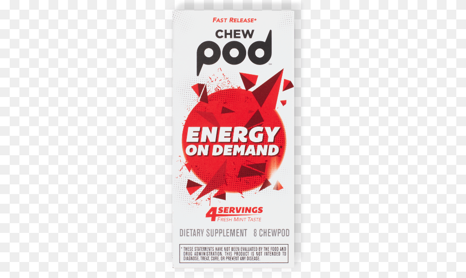 Photo From Chewpod Functional Chewing Gum, Advertisement, Poster Png
