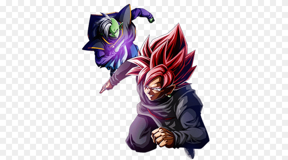 Photo Goku Black And Zamasu, Book, Comics, Publication, Adult Png Image